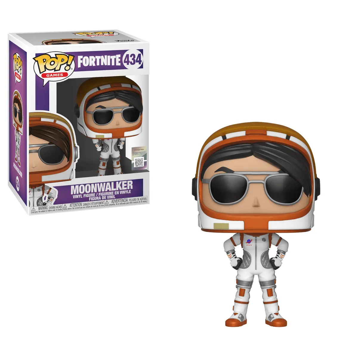Funko Pop! Games #434 - Fortnite - Moonwalker Vinyl Figure 1