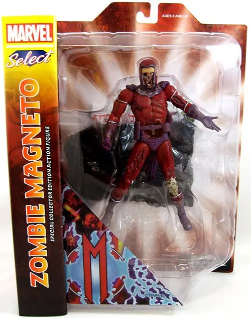 Diamond Select Toys - Marvel Select - Zombie Magneto Action Figure Low Stock 1