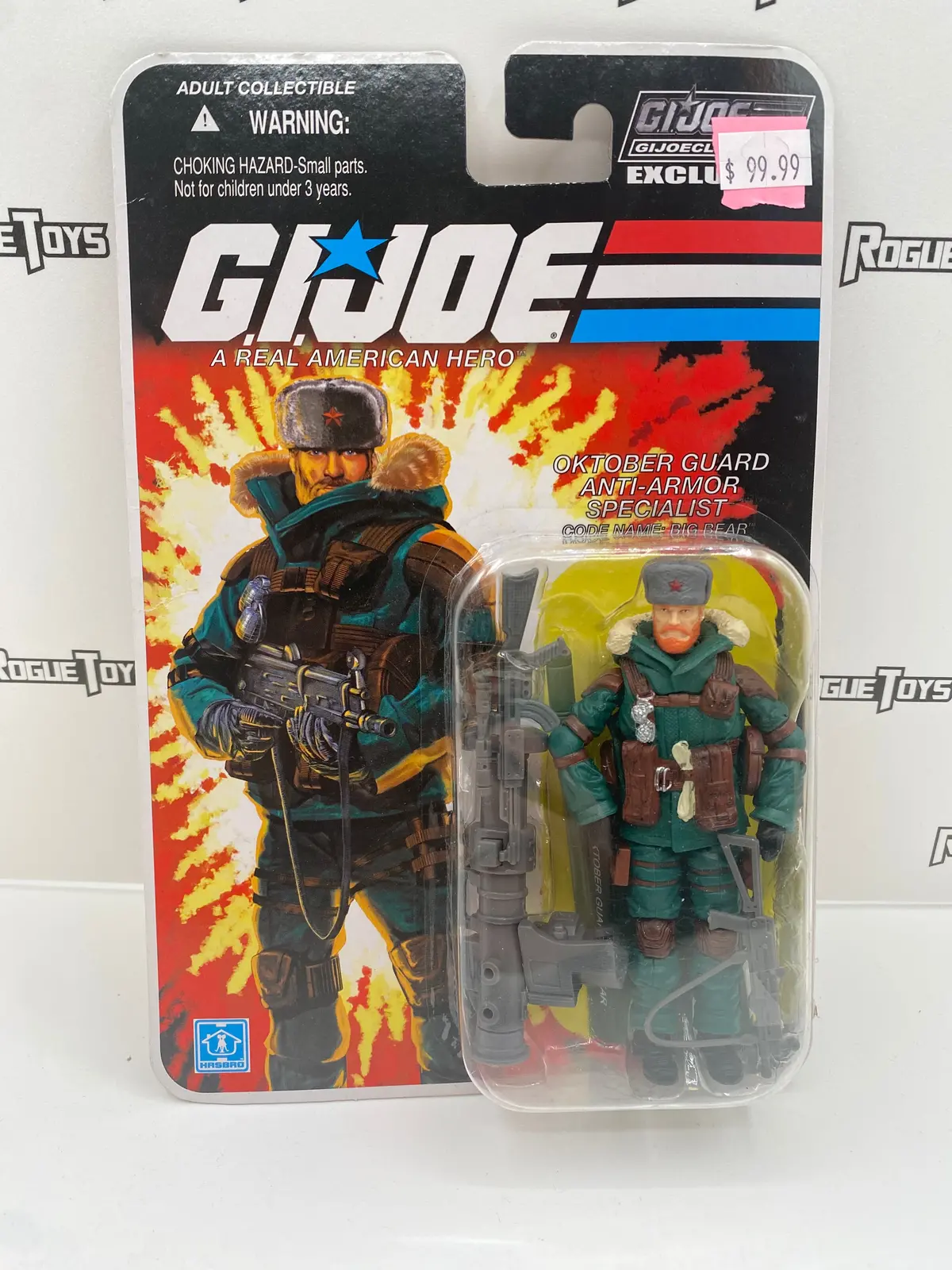 Hasbro G.I. Joe A Real American Hero (Arah) Oktober Guard Anti-Armor Specialist Big Bear 1