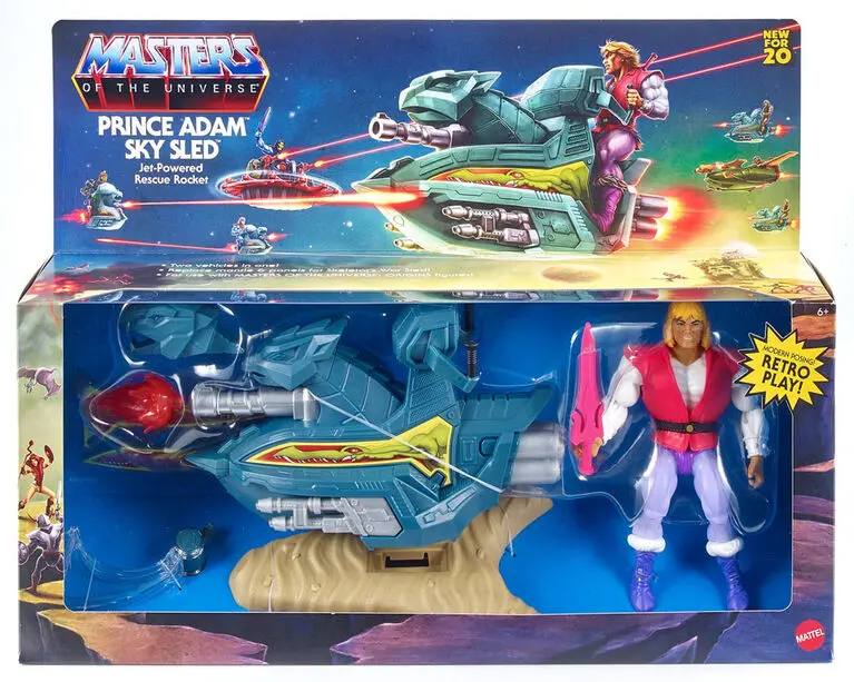 Masters Of The Universe: Origins - Prince Adam Sky Sled Vehicle (Gpp30) Low Stock 1