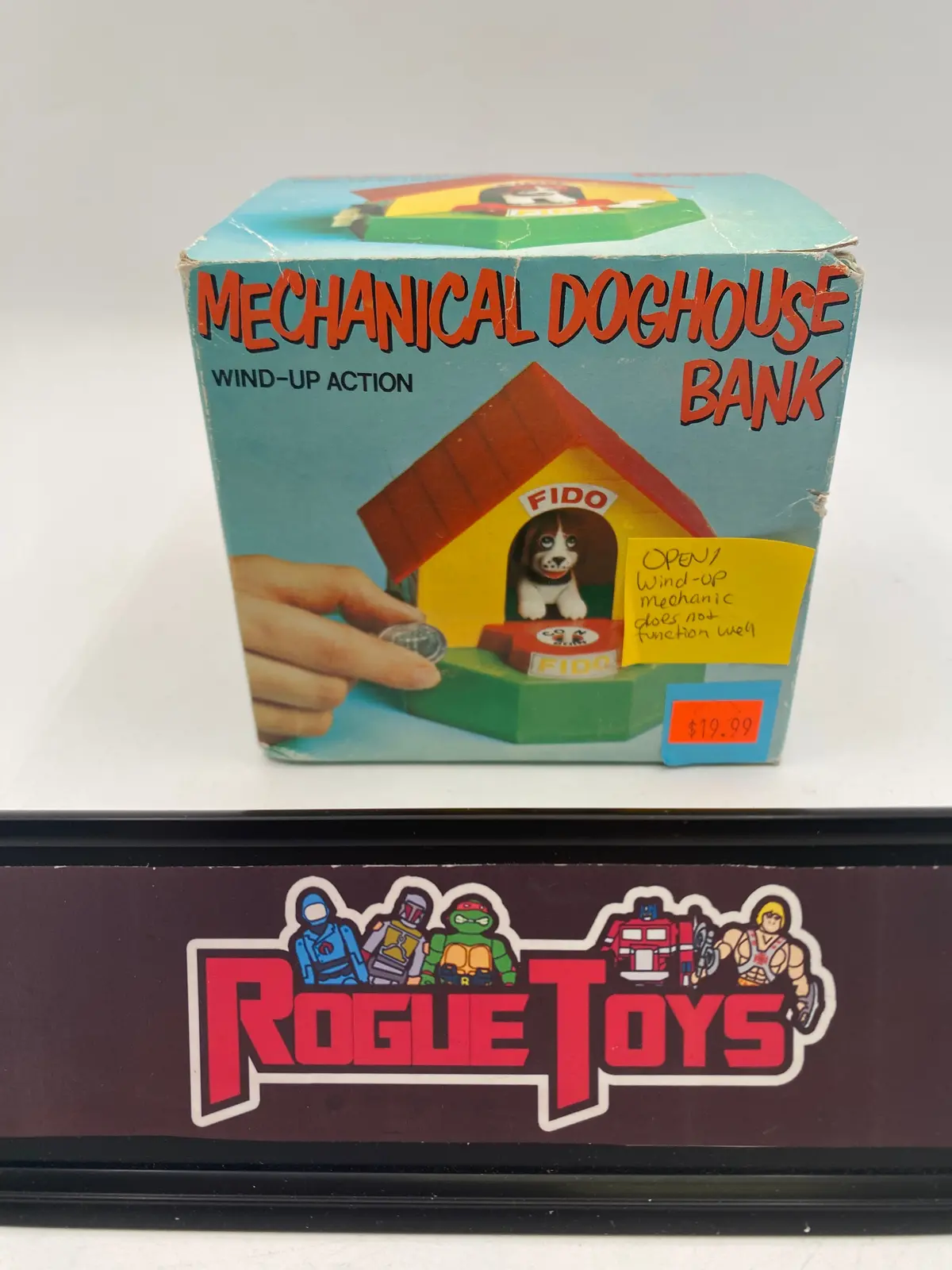 Mechanical Doghouse Bank (Open, Wind-Up Mechanic Does Not Function Well) 1