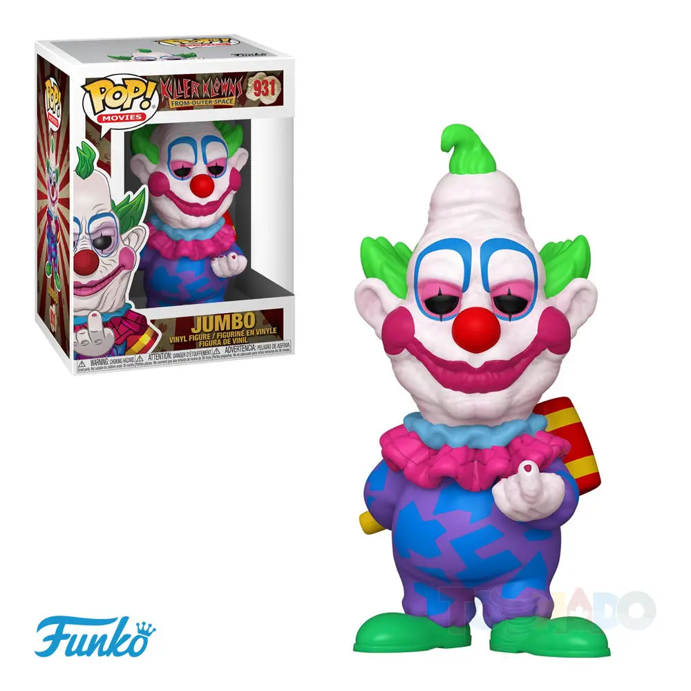 Funko Pop! Movies #931 - Killer Klowns From Outer Space - Jumbo Vinyl Figure (44145) 1