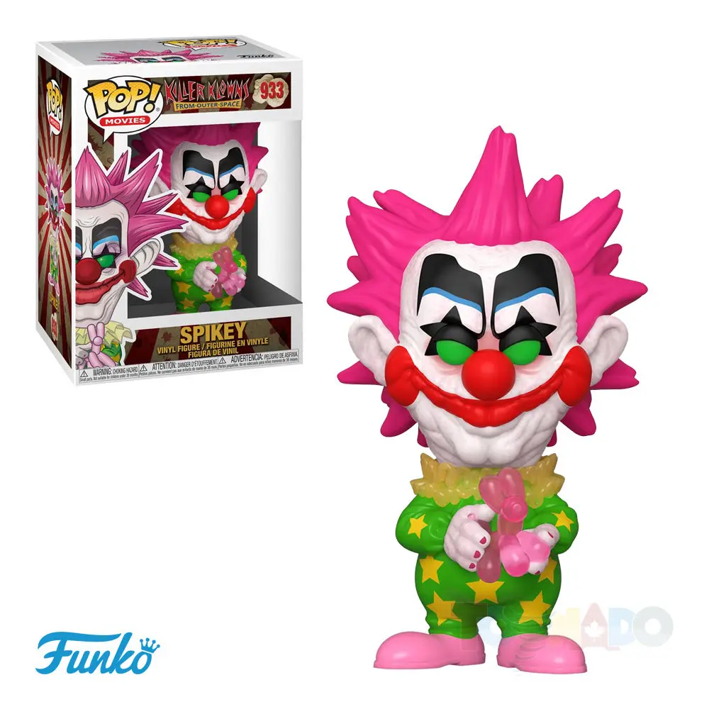 Funko Pop! Movies #933 - Killer Klowns From Outer Space - Spikey Vinyl Figure (44147) Low Stock 1