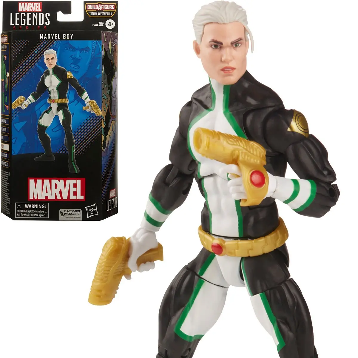Marvel Legends Series (Totally Awesome Hulk Baf) Marvel Boy Action Figure (F3683) 1