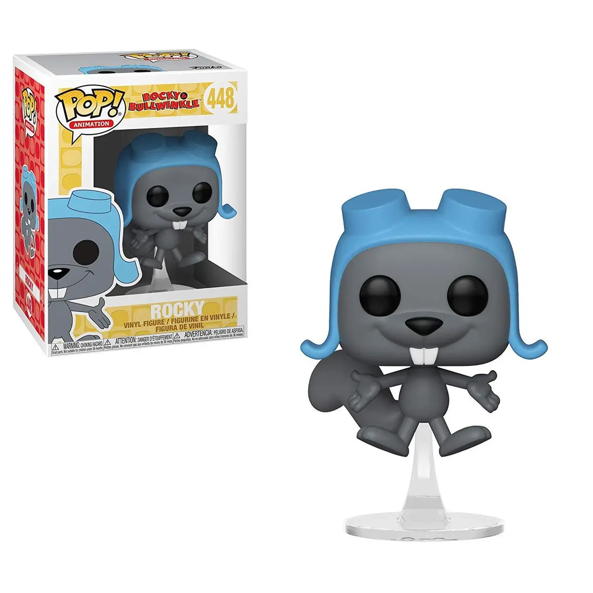 Funko Pop! Animation - Rocky & Bullwinkle #448 - Rocky Vinyl Figure (33461) Low Stock 1