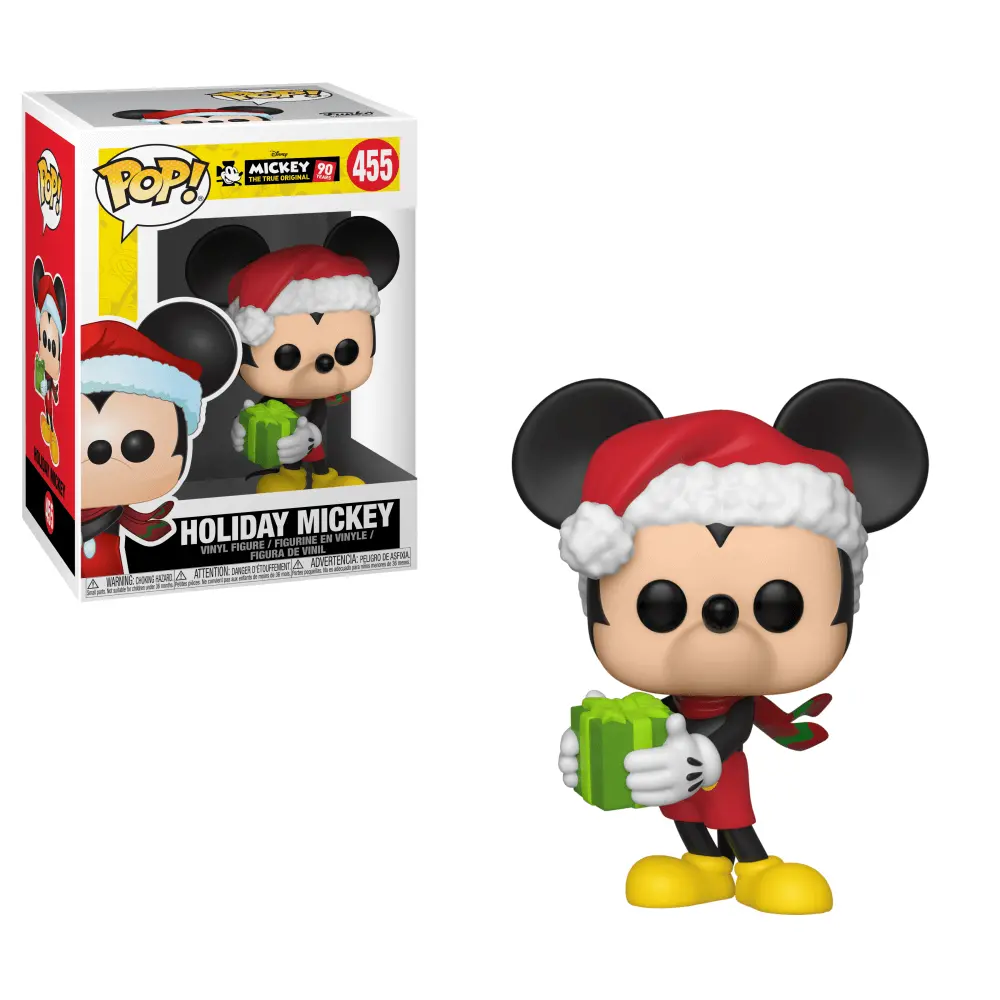 Funko Pop! Disney: Mickey 90 Years #455 Holiday Mickey Vinyl Figure (35753) Low Stock 1