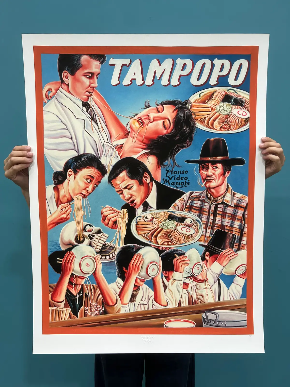 Tampopo - Archival Giclée Print From Static Medium By Heavy J (Artist’S Proof) 1