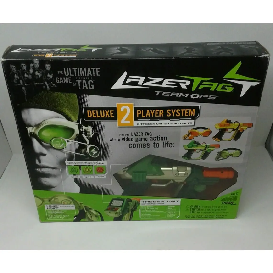 Hasbro Lazer Tag Team Ops Deluxe 2-Player System Ultimate Game Of Tag 2 Guns 1