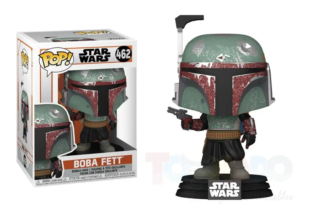 Funko Pop! Star Wars #462 - The Mandalorian - Boba Fett Vinyl Figure (54524) 1