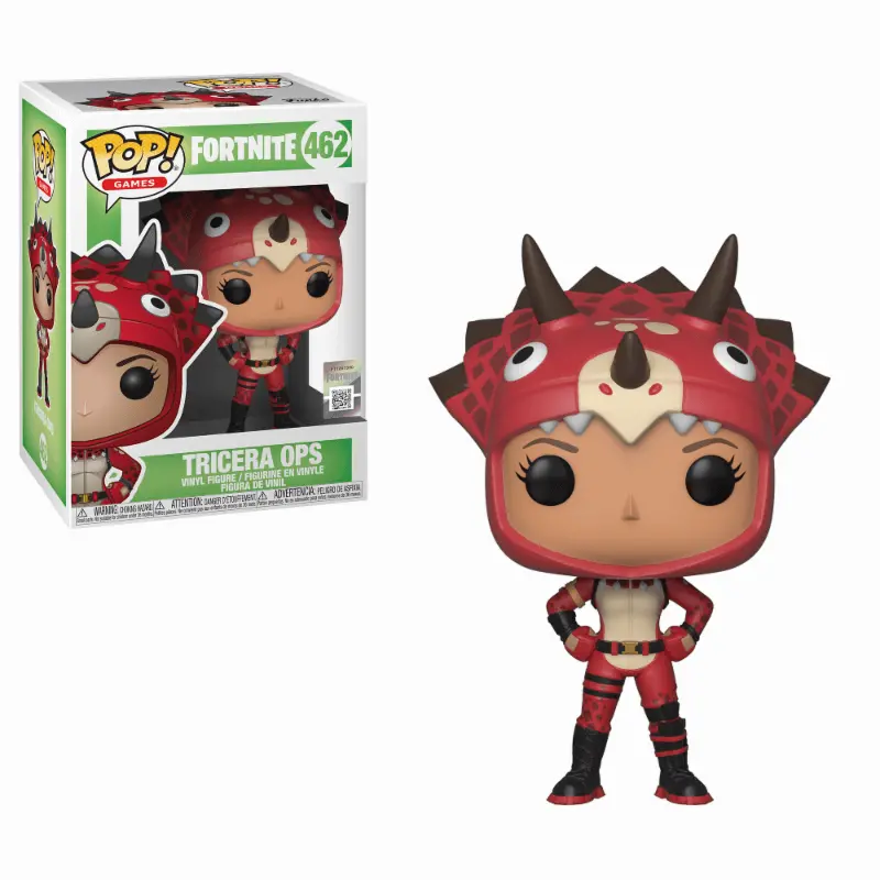 Funko Pop! Games #425 - Fortnite - Tricera Ops Vinyl Figure 1