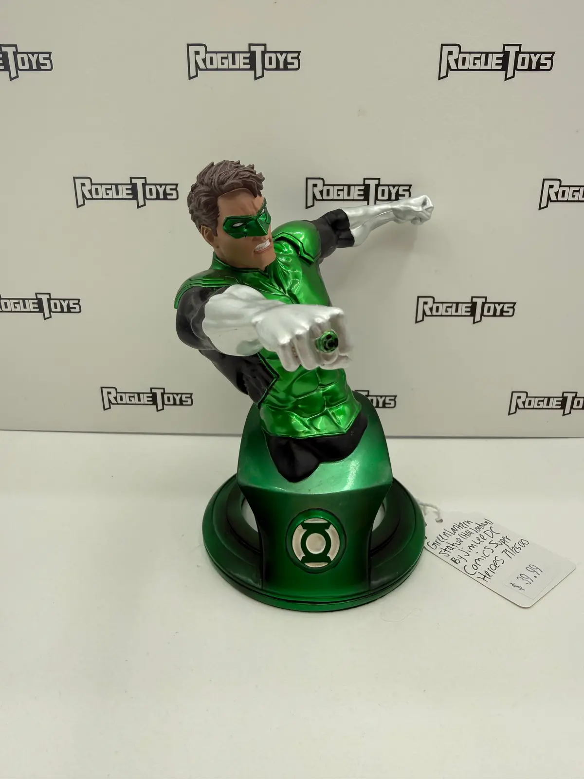 Dc Comics Super Heroes Green Lantern Statue (Hal Jordan) By Jim Lee 71/2500 1