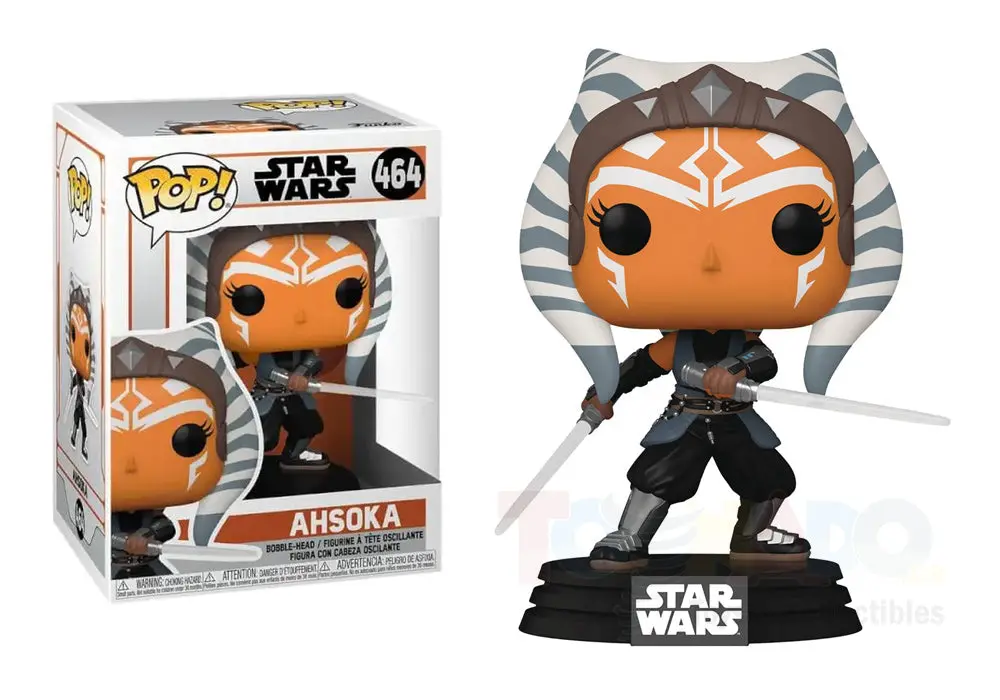 Funko Pop! Star Wars #464 - Ahsoka (With Sabers) Vinyl Figure (54527) 1