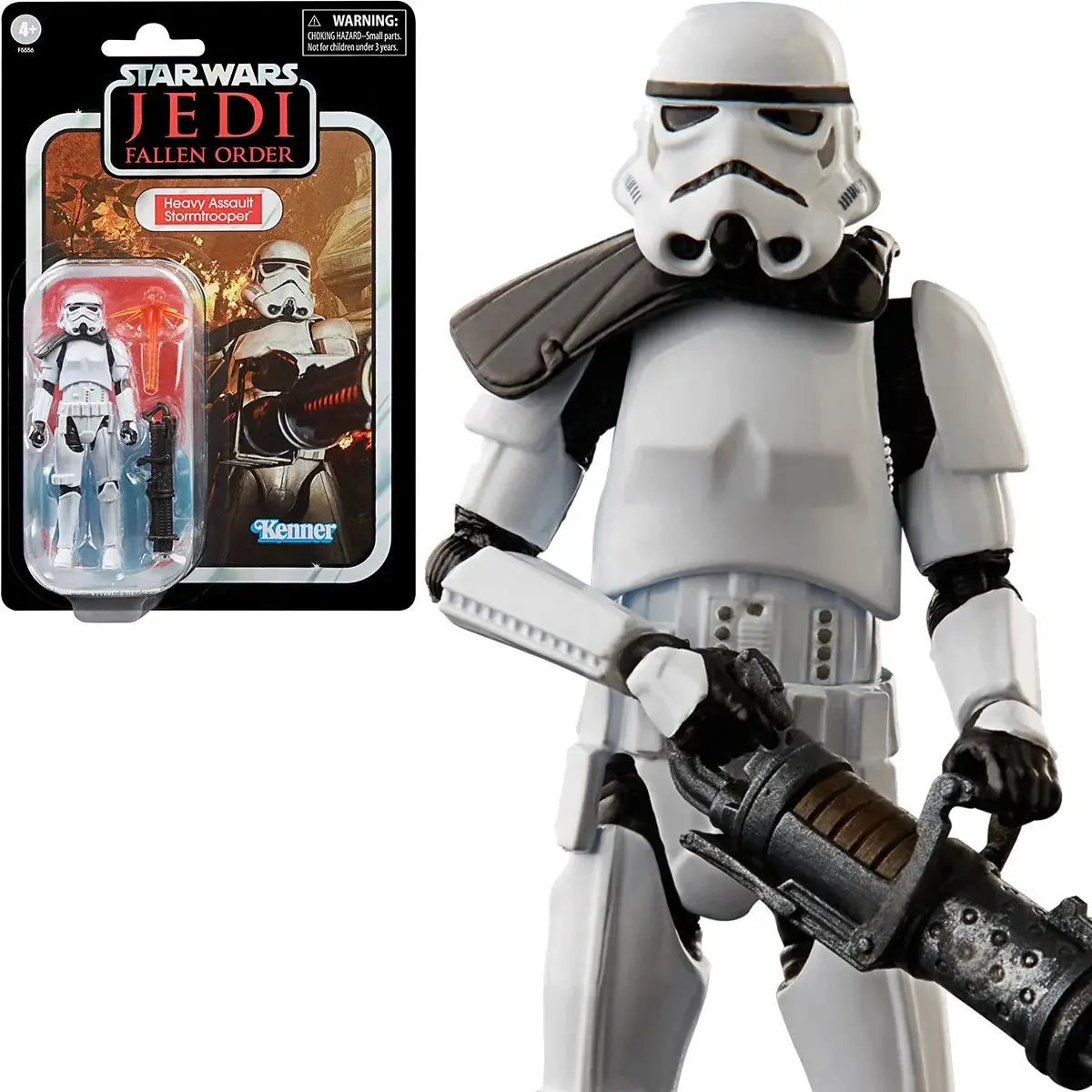 Star Wars Vintage Collection Vc253 Gaming Greats Jedi Fallen Order Heavy Assault Stormtrooper F5556 Low Stock 1