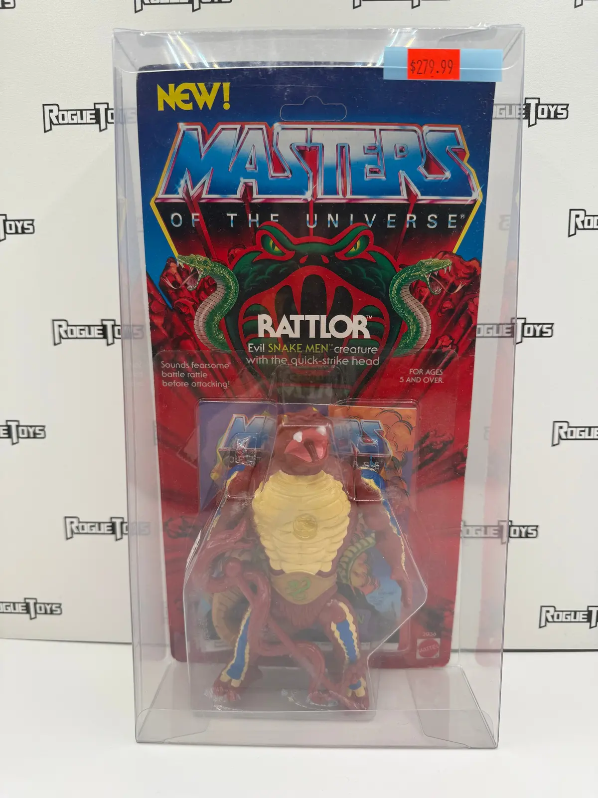 Mattel Masters Of The Universe (Motu) Snake Men Rattlor 1