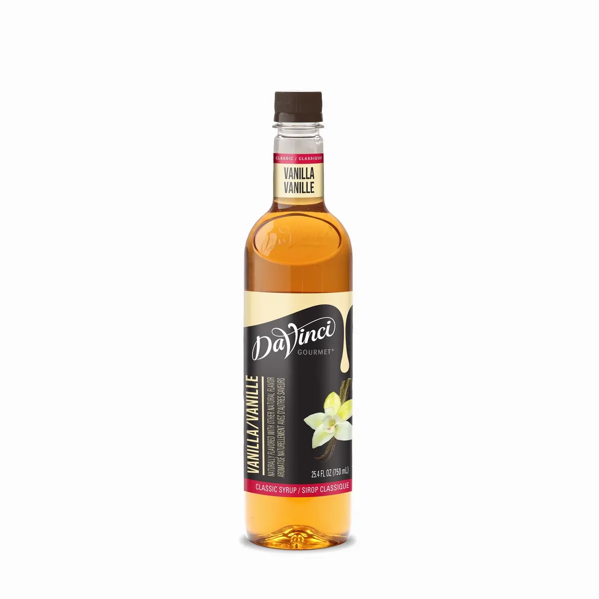 Classic Vanilla Syrup - 12 X 750 Ml Plastic 1