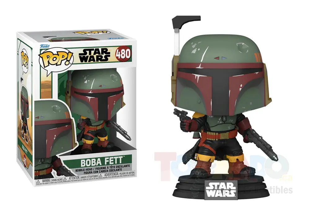 Funko Pop! Star Wars #480 - The Book Of Boba Fett - Boba Fett Vinyl Figure 1