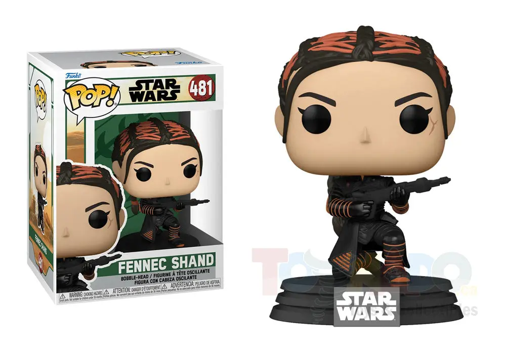 Funko Pop! Star Wars #481 - The Book Of Boba Fett - Fennec Shand Vinyl Figure Low Stock 1