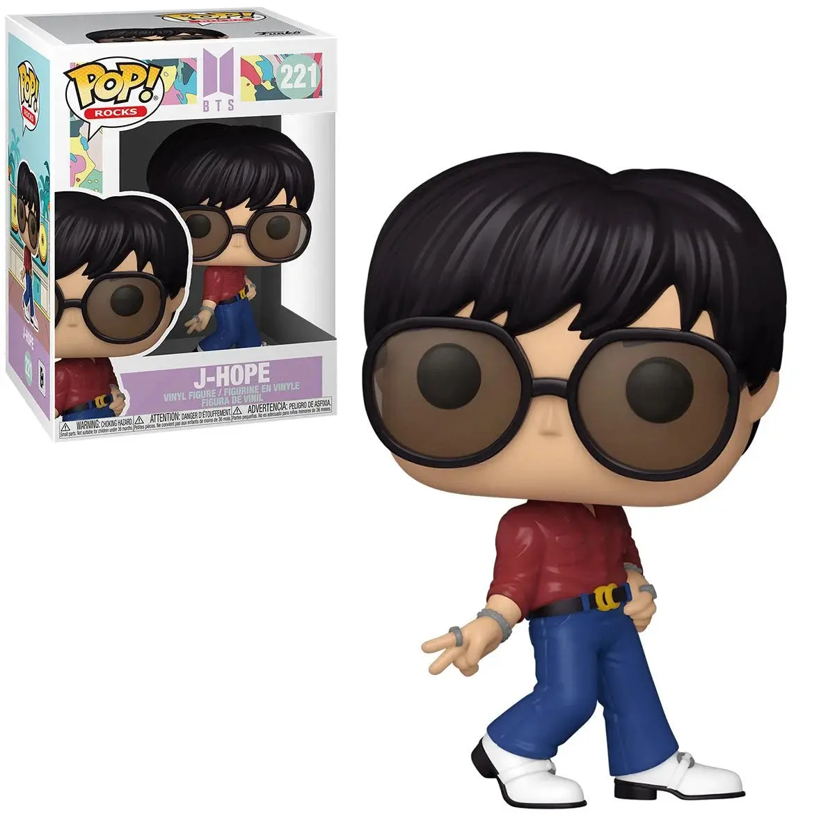 Funko Pop! Rocks #221 - Bts - J-Hope Vinyl Figure (48108) Low Stock 1