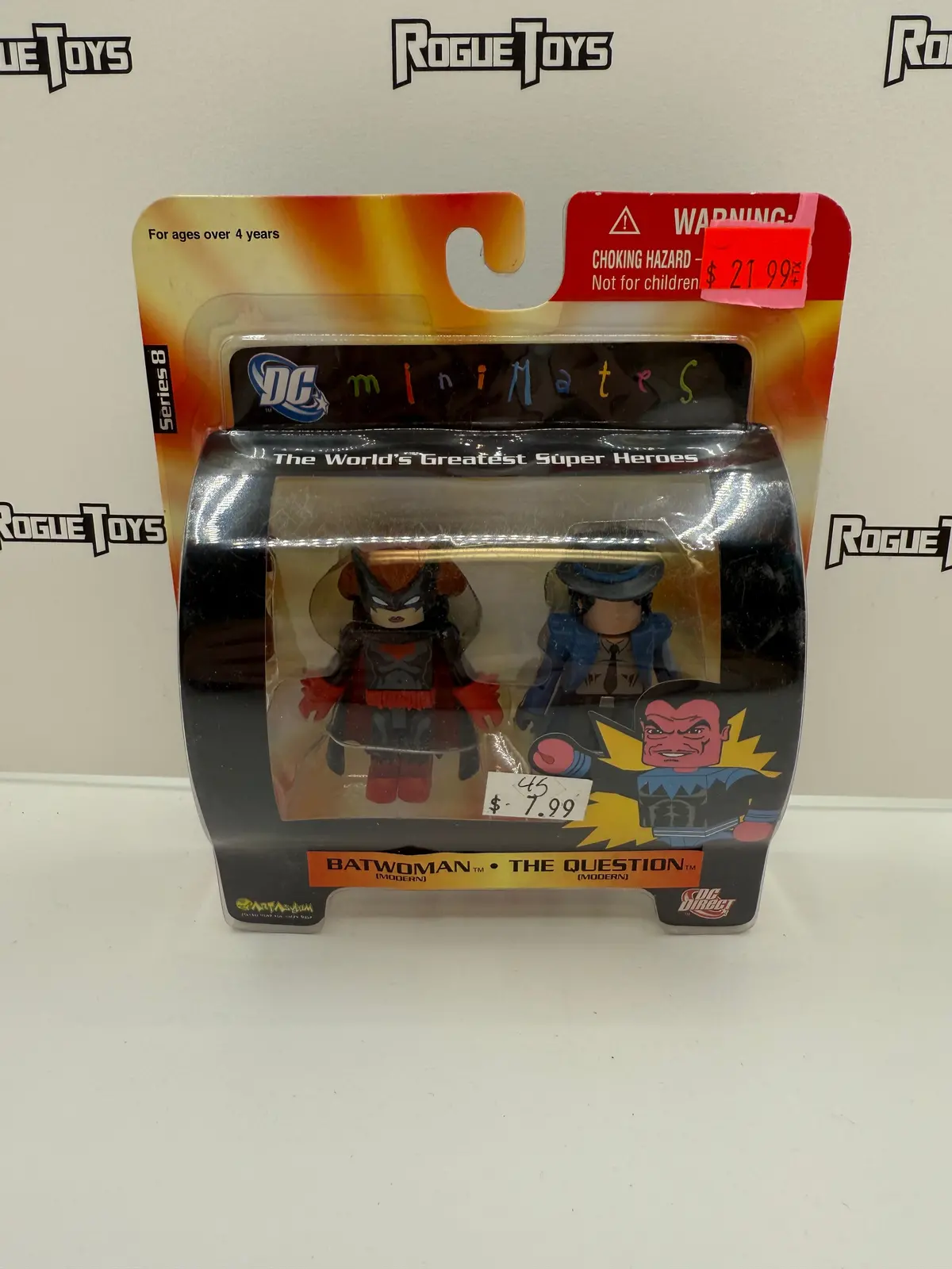 Dc Direct Dc Minimates Series 8 Batwoman (Modern) & The Question (Modern) 1