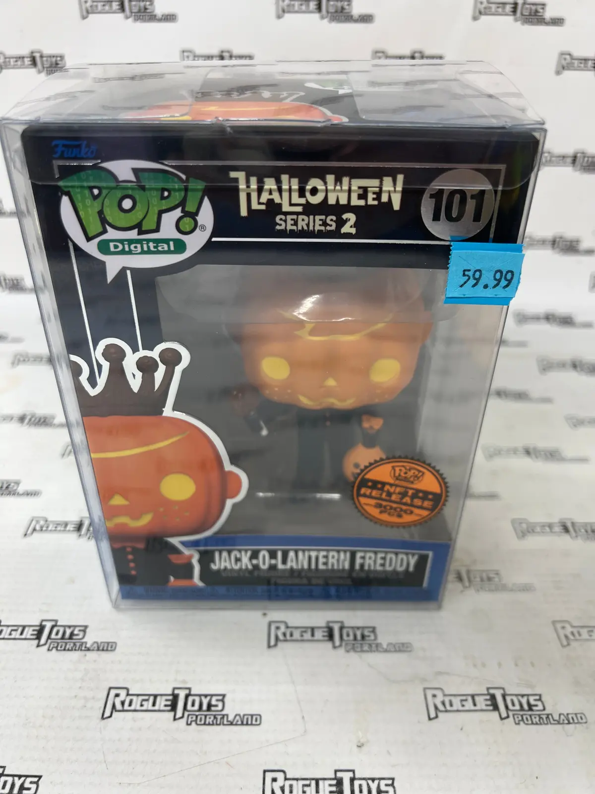Funko Pop! Digital Halloween Jack-O-Lantern Freddy (Nft Release) 1