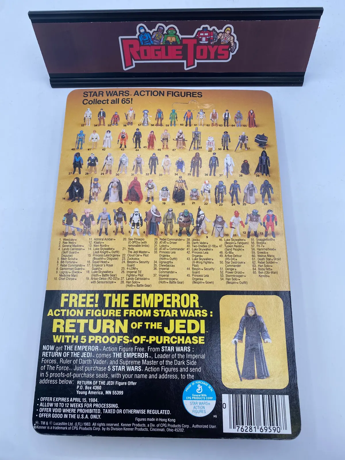 Kenner 1983 Star Wars: Return Of The Jedi Chief Chirpa 2
