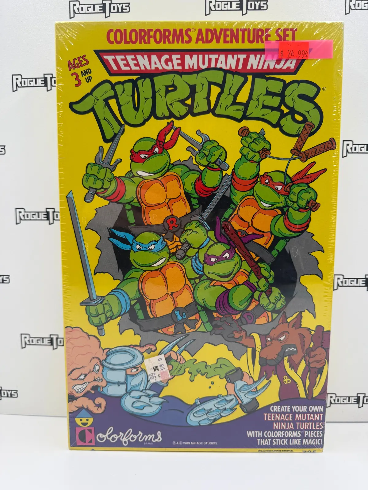 Mirage Studios Teenage Mutant Ninja Turtles (Tmnt) Colorforms Adventure Set 1