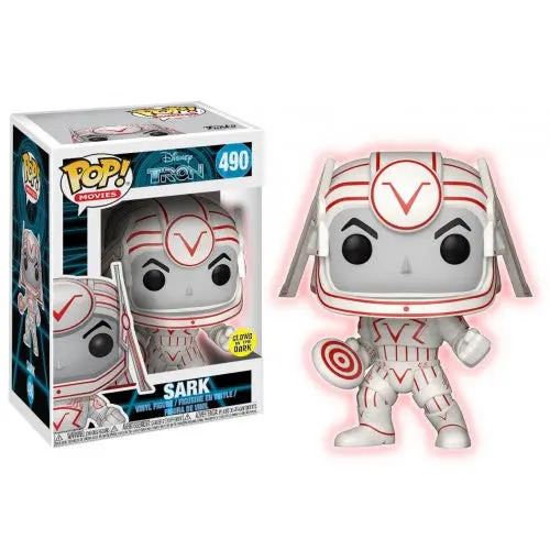 Funko Pop! Movies - Tron #490 - Sark (Glows In The Dark) Vinyl Figure 1