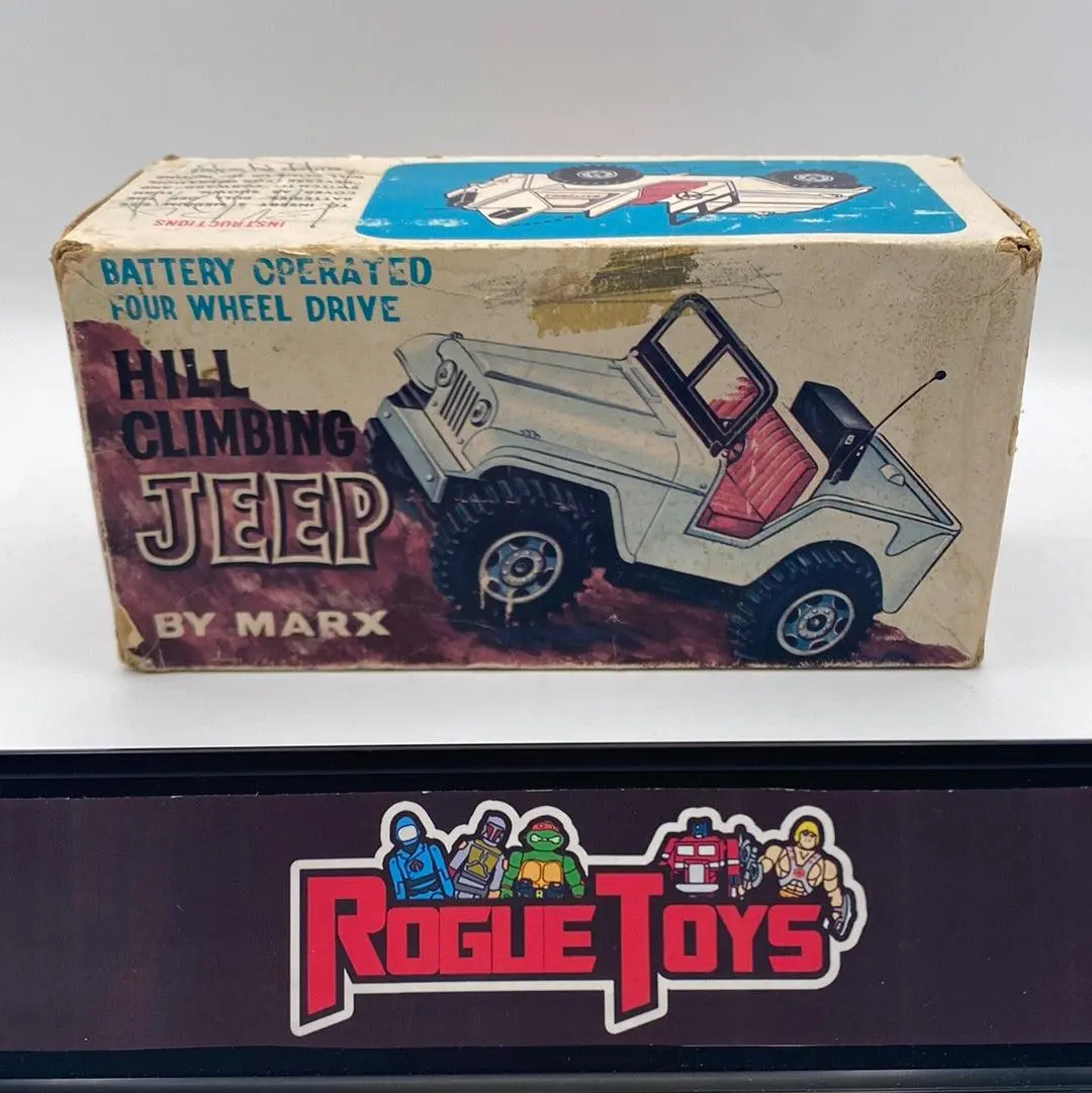 Marx Hill Climbing Jeep W/ Box (Works) 1