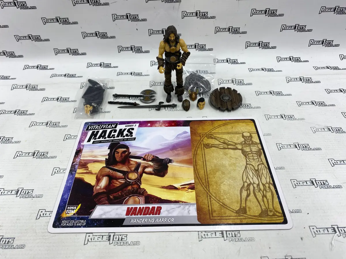 Boss Fight Studios Vitruvian H.A.C.K.S. Series 2 Vandar Wandering Warrior 1