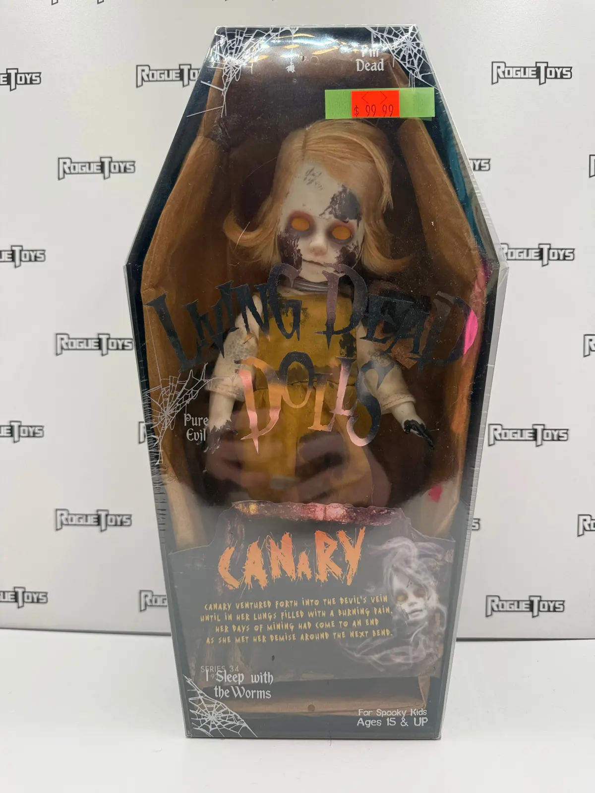 Mezco Toyz Living Dead Dolls Series 34 Canary 1