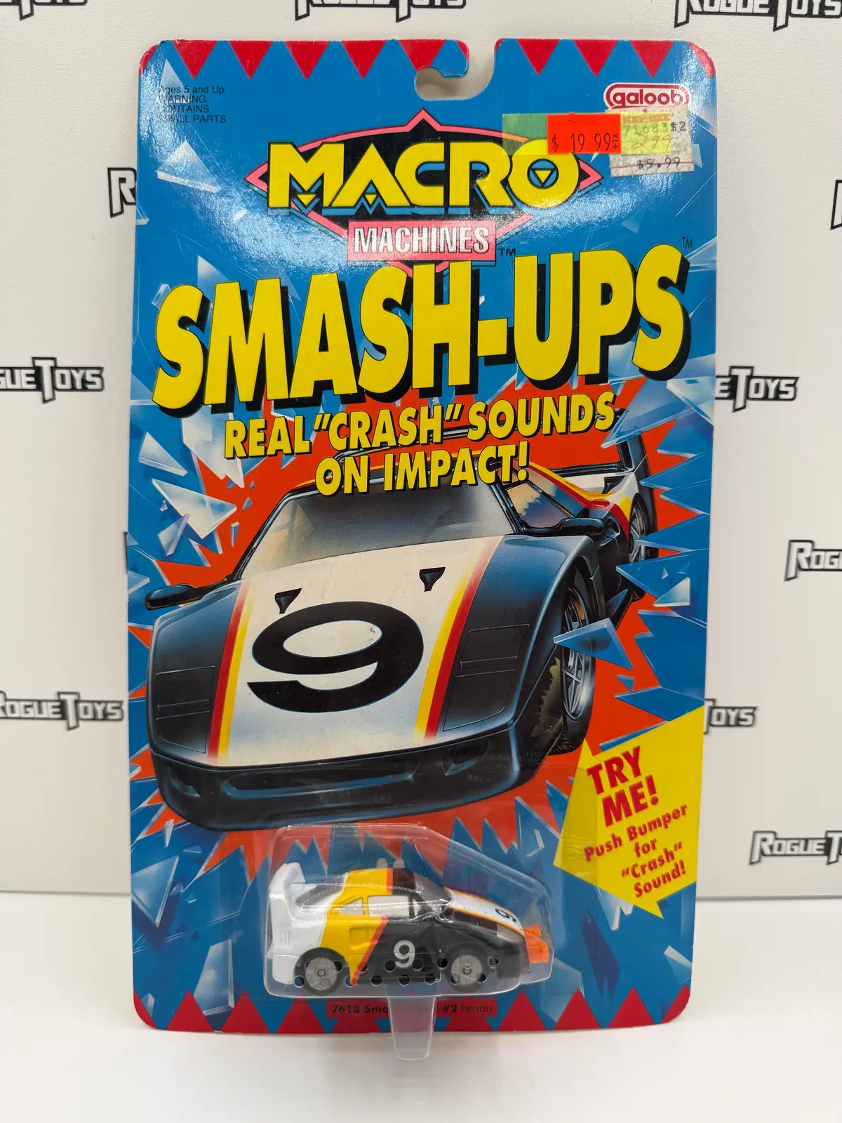 Galoob Macro Machines Smash-Ups 7618 Smash-Ups #2 Ferrari 1