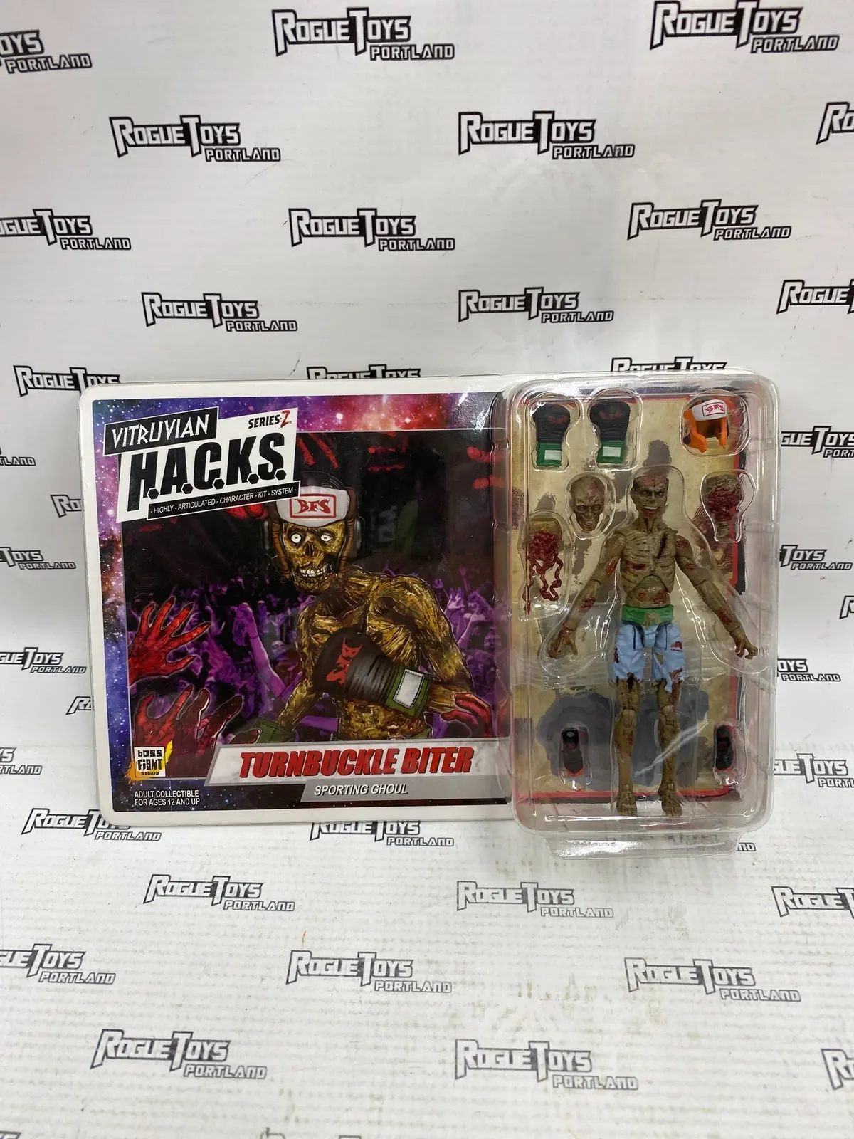 Boss Fight Studios Vitruvian H.A.C.K.S. Series Z Turnbuckle Biter 1