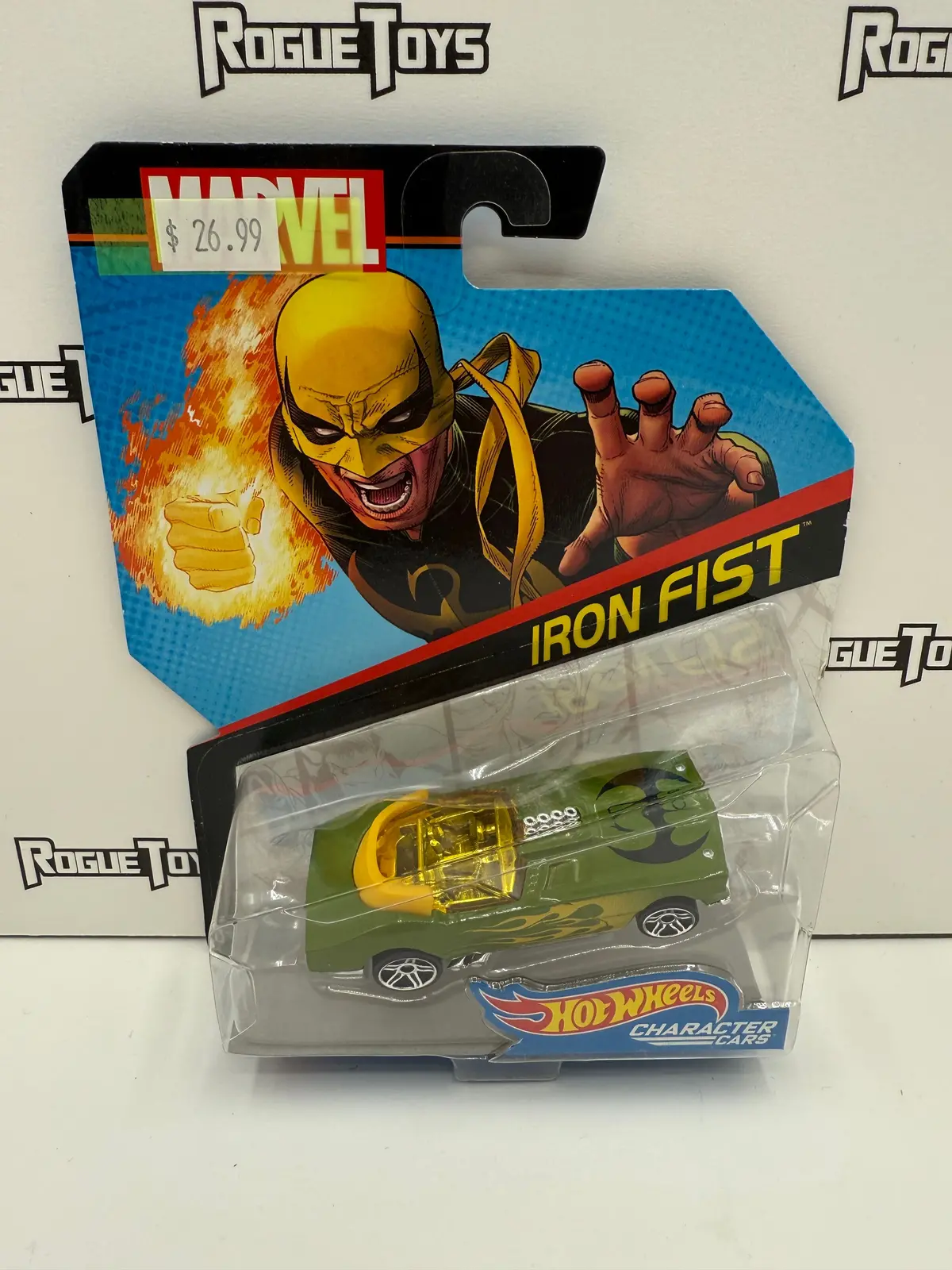 Mattel Hot Wheels Character Cars Marvel Iron Fist 1