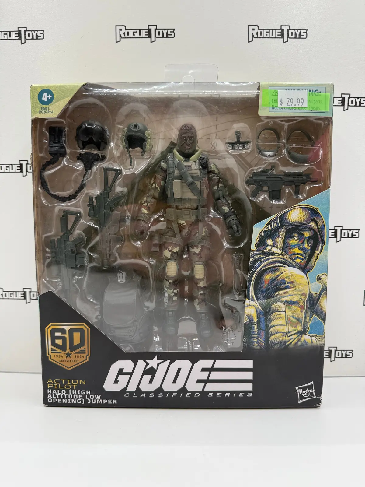 Hasbro G.I. Joe Classified Series Action Pilot Halo (High Altitude Low Opening) Jumper 1