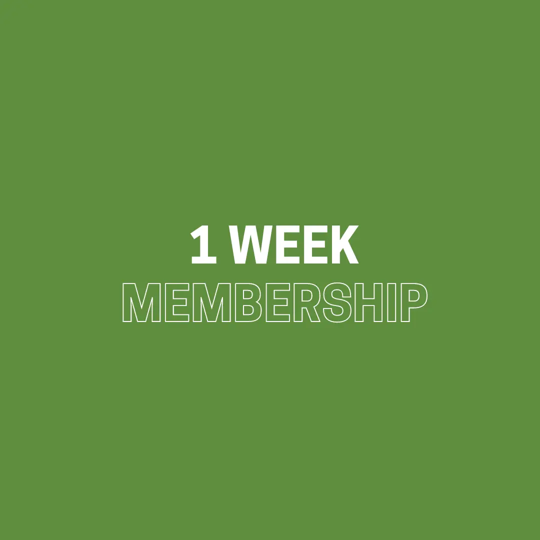 1 Week Membership 1
