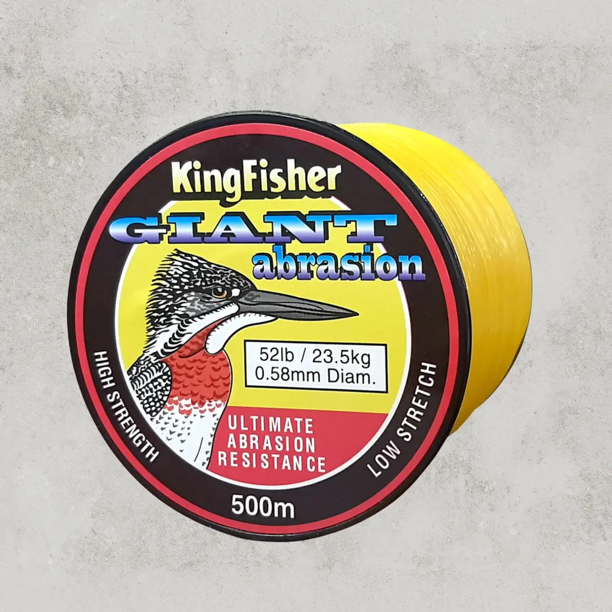 Giant Abrasion Nylon .50Mm 16.8Kg/37Lb Gold 600M 1