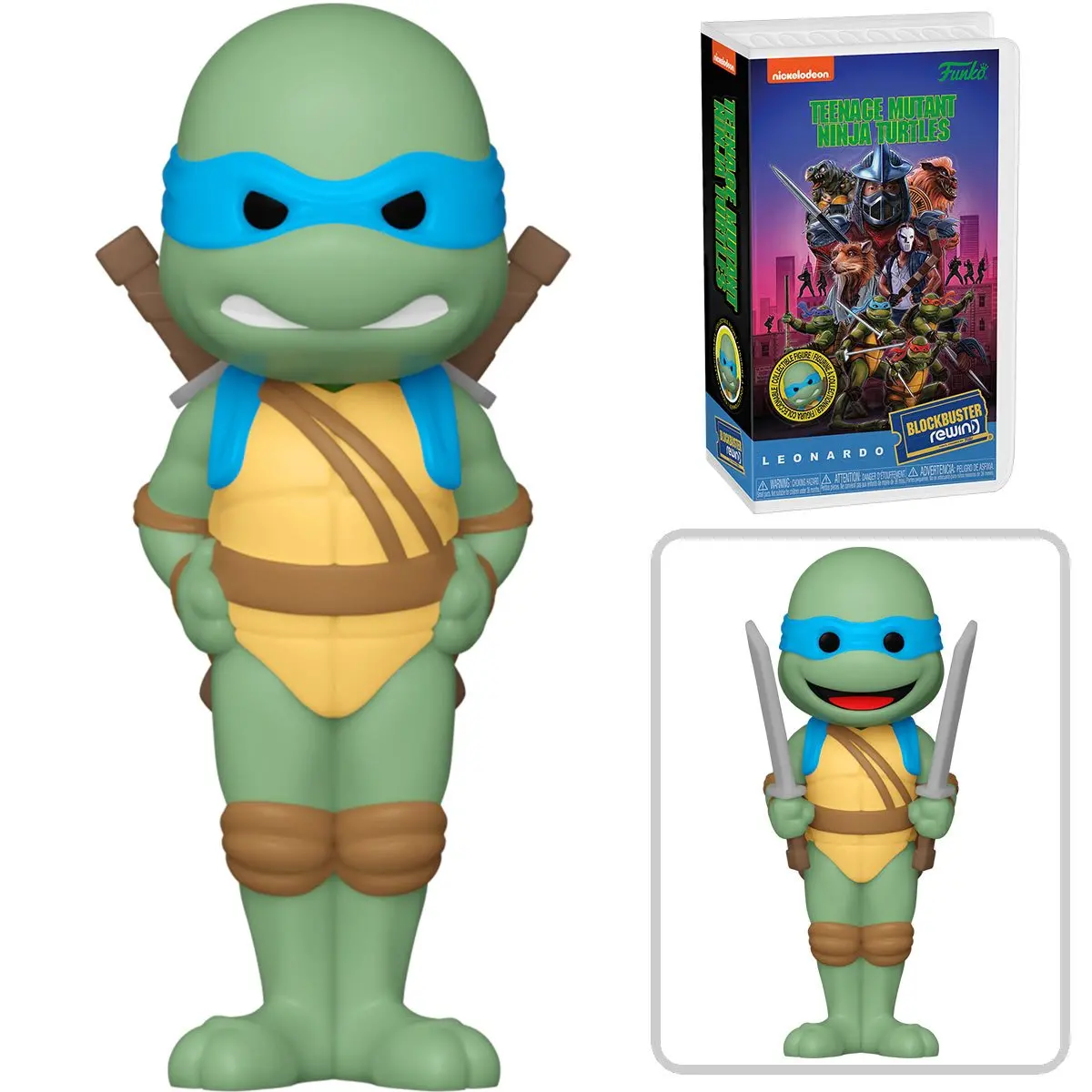 Funko Pop! Rewind - Teenage Mutant Ninja Turtles - Leonardo Vinyl Figure (70990) 1