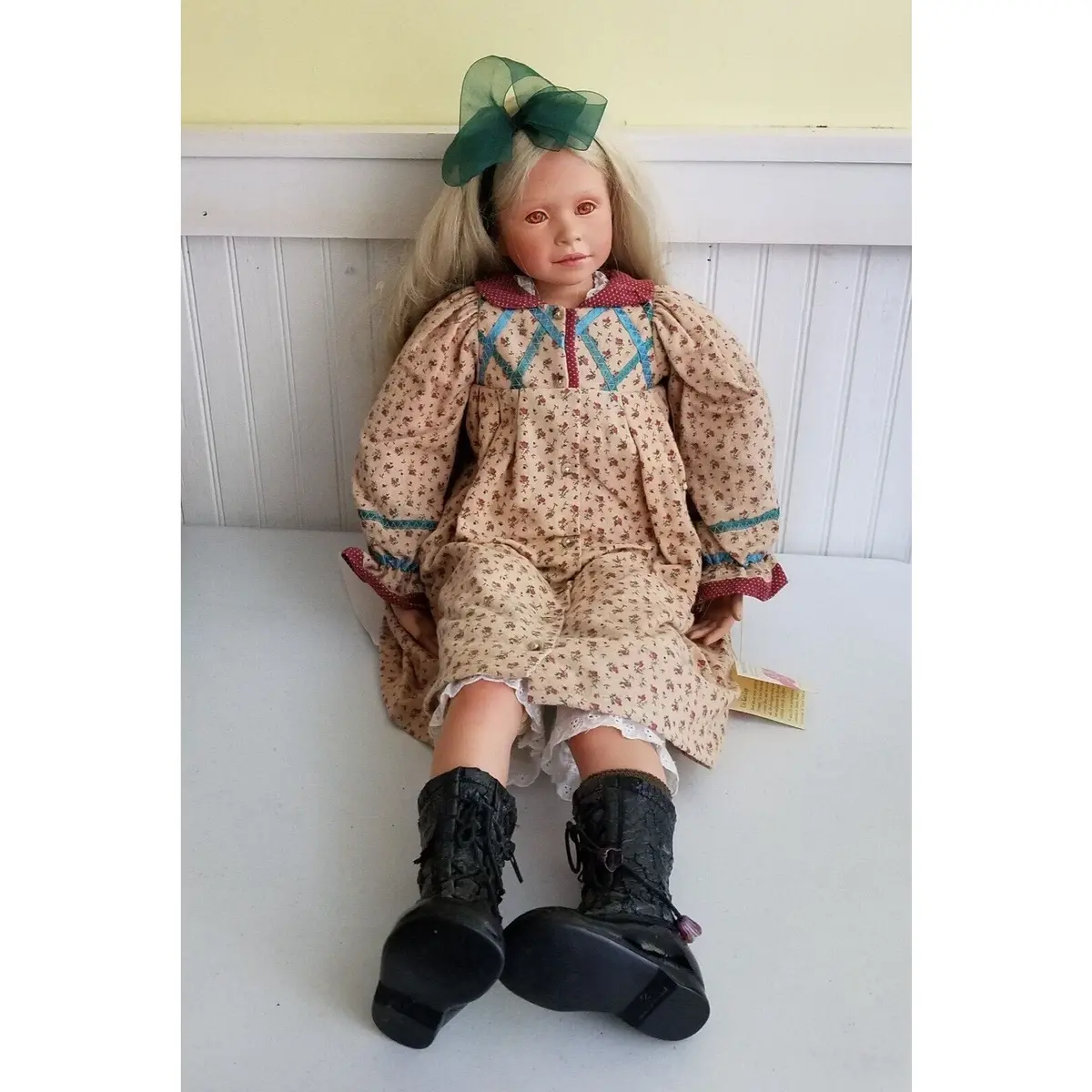 Limited Edition Victorian Prairie Pamela Erff Doll 1999 Numbered 234/1000 28 In 1