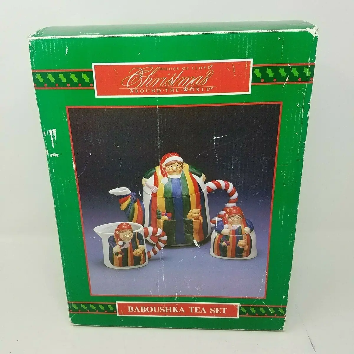 House Of Lloyd Baboushka Tea Set Catw Christmas Around The World Porcelain China 1