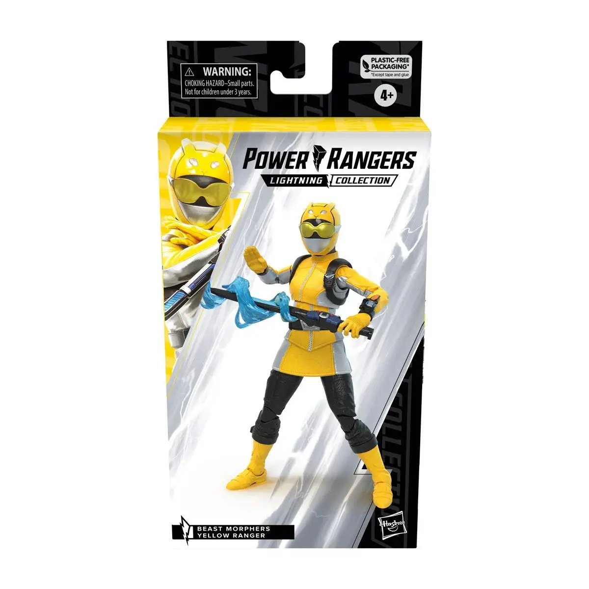 Power Rangers Lightning Collection - Beast Morphers Yellow Ranger Action Figure (F4518) 1