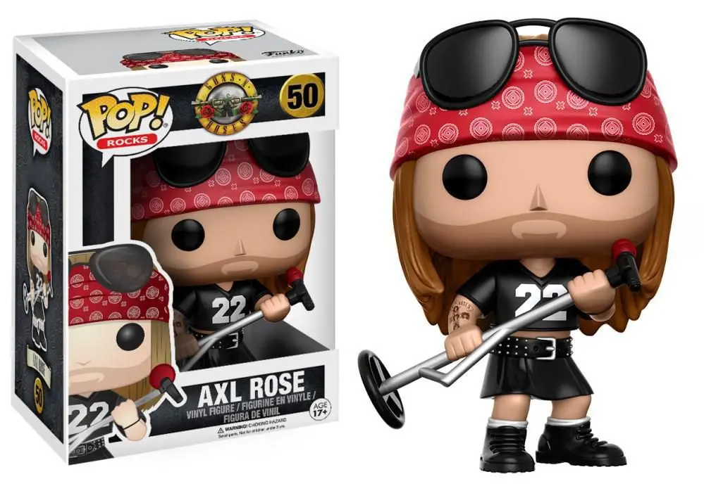 Funko Pop! Rocks #50 - Guns N Roses - Axl Rose Vinyl Figure (10688) 1