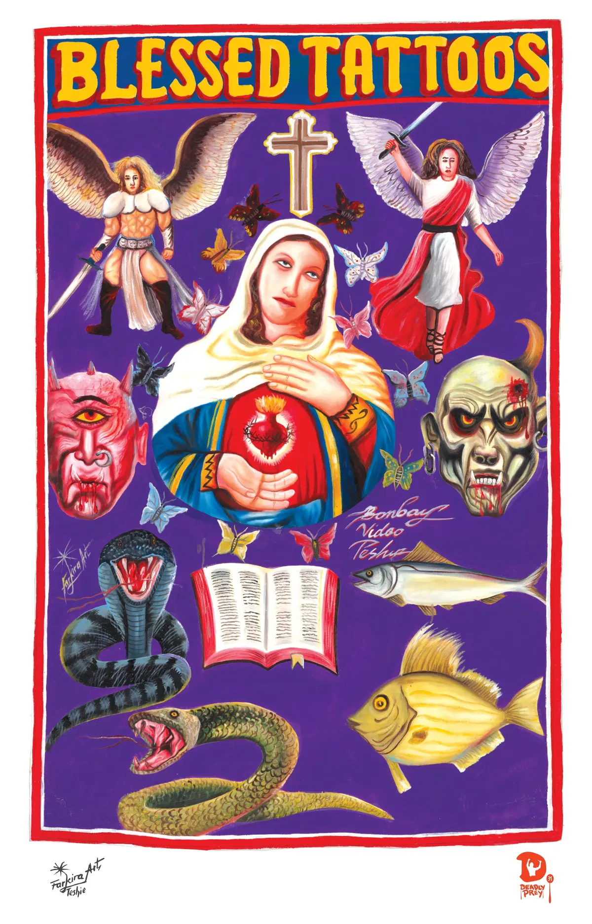 Blessed Tattoos (High Quality Print) - Farkira 1