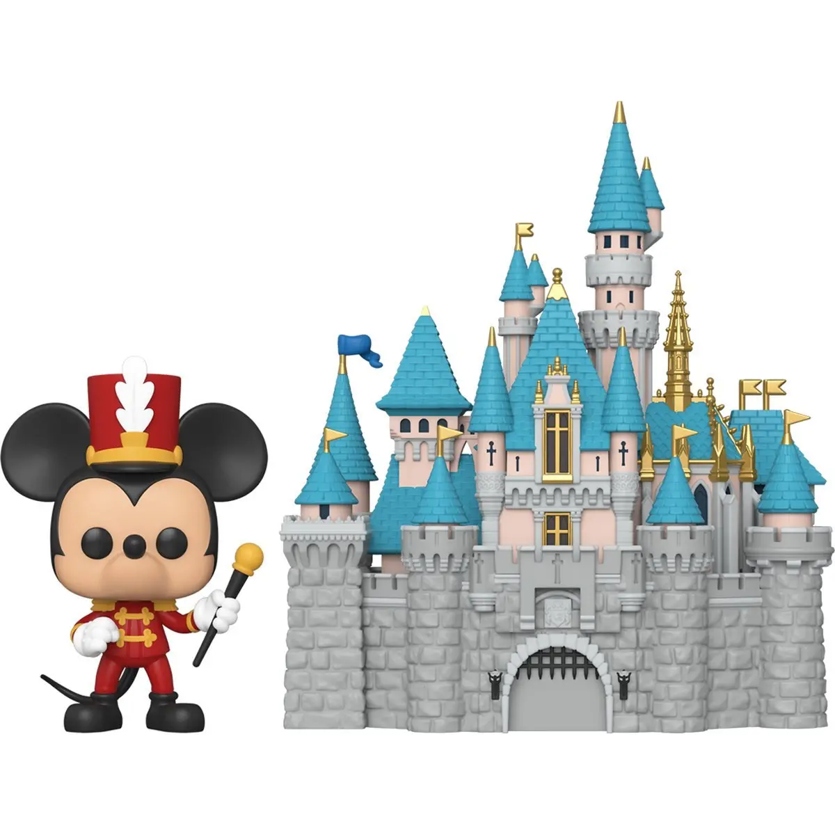 Funko Pop Town 21 Disney 65Th Anniversary Sleeping Beauty Castle And Mickey Mouse Vinyl Figure 50373 1