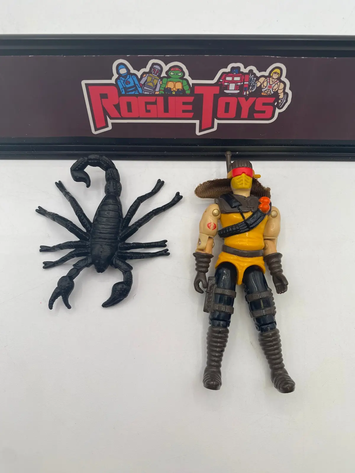 Hasbro 1991 Vintagr Gi Joe Desert Scorpion (Incomplete) 1