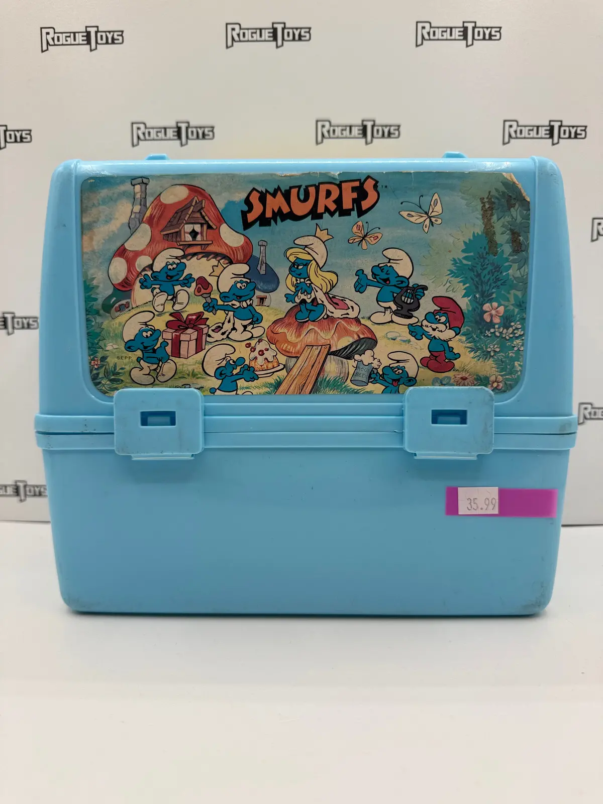 King-Seeley Thermos Co. Smurfs Lunch Box & Thermos 1