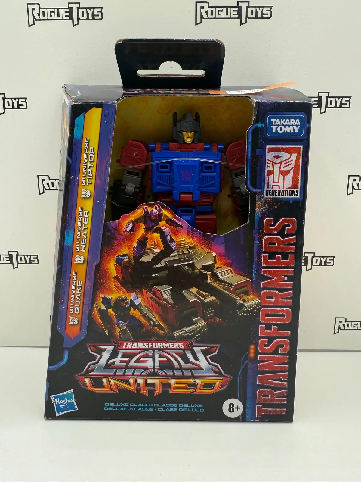Hasbro Transformers 40Th Anniversary Legacy United Deluxe Class G1 Universe Quake / G1 Universe Heater / G1 Universe Tiptop 1