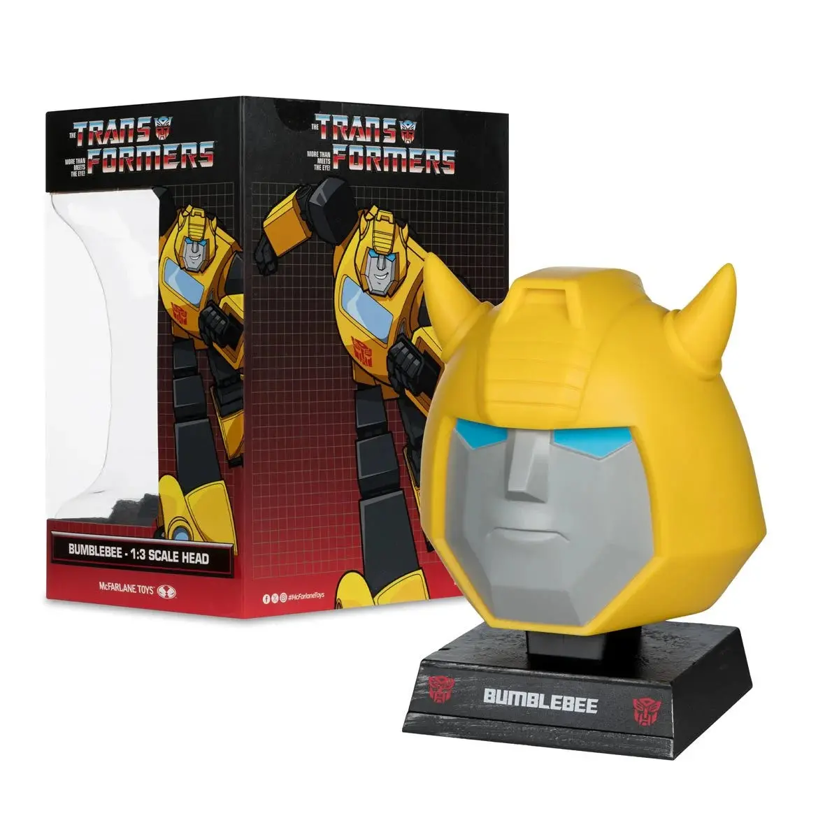 Mcfarlane Toys - Transformers: G1 - Autobot Bumblebee - 1:3 Scale Head Replica Bust (14328) 1