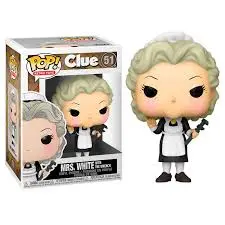Funko Pop! Retro Toys #51 - Clue - Mrs. White (With The Wrench) Vinyl Figure Last One! 1
