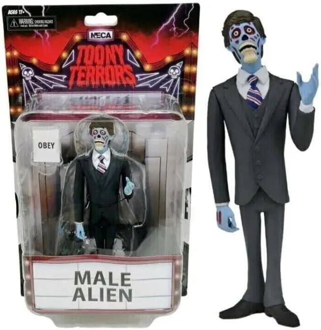Neca - Toony Terrors - They Live - Male Alien Action Figure (14882) Low Stock 1