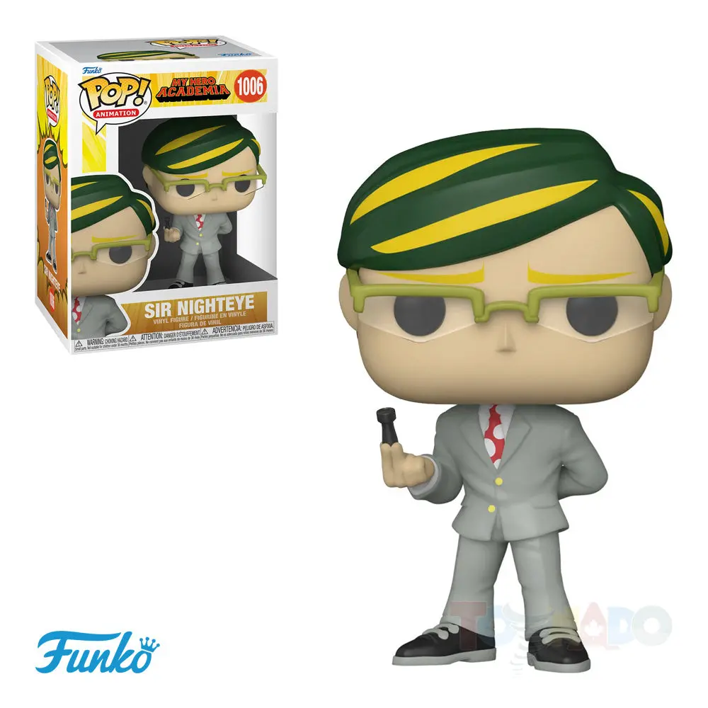 Funko Pop! Animation #1006 - My Hero Academia - Sir Nighteye Vinyl Figure (51931) 1